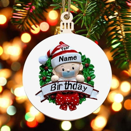 NAME PERSONALIZED C0UPON Crazy Collectible Christmas Tree Ornament Holiday GIFT